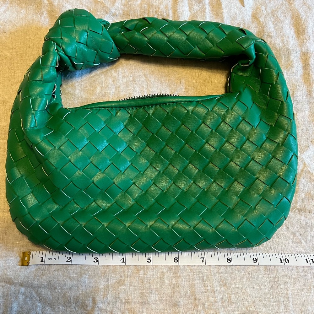 Green handbag